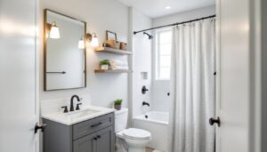 small bathroom makeover ideas on a budget